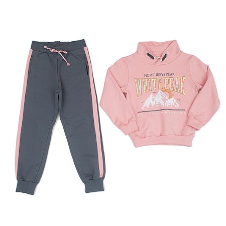Conjunto Infantil Feminino de Frio Fechado Have Fun