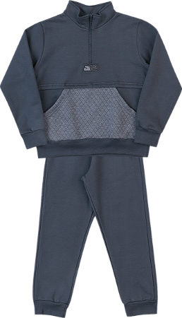 Conjunto Infantil de Frio Masculino Moletom Fechado