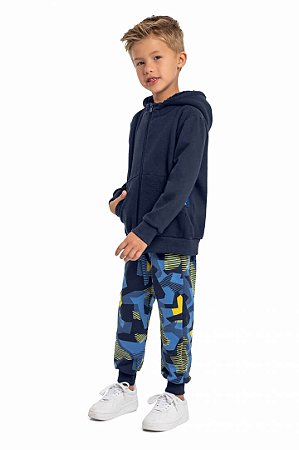 Conjunto Infantil de Frio com Jaqueta com Capuz da Quimby