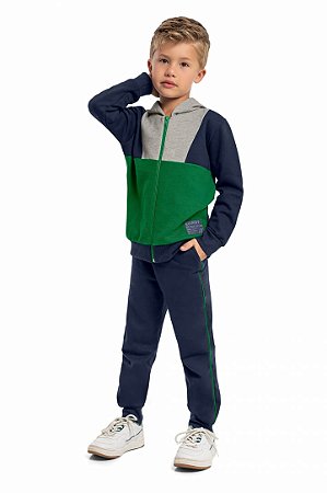 Conjunto Infantil e Juvenil de Frio com Aberto da Quimby