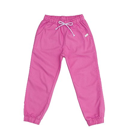 Calça Infantil Feminina Jeans Jogger Confort 2 Cores