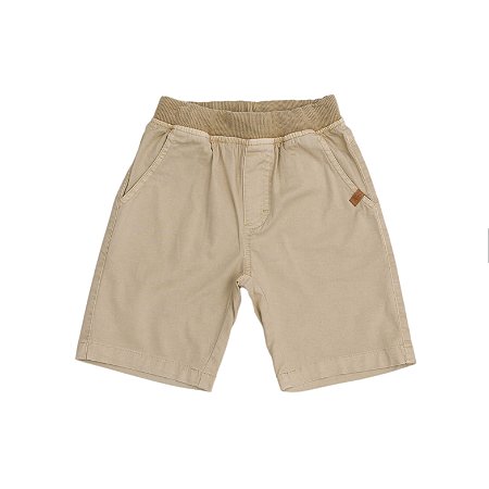 Bermuda Infantil Sarja Arrumadinha Confortável