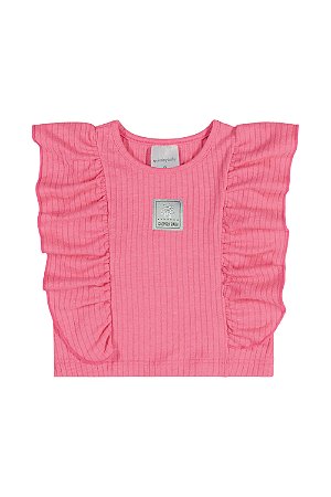 Blusa Infantil Feminina Pink Moderna da Quimby