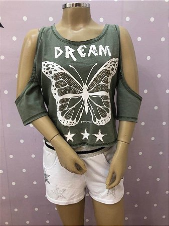 Conjunto Juvenil com Shorts da Perfumaria