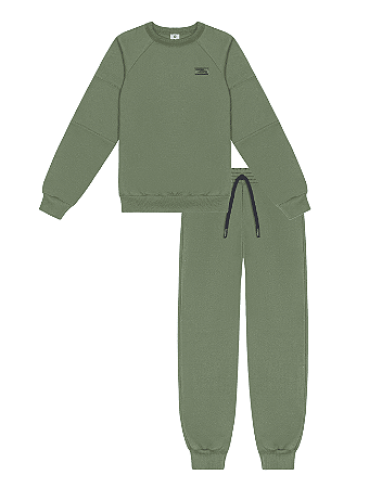 Conjunto Infantil de Frio com Fechado da Abrange