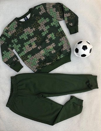Conjunto Infantil de Frio com Fechado da Bee Loop
