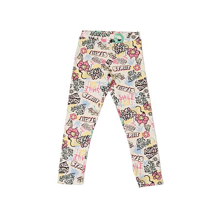 Legging Infantil Feminina Estampada Streat