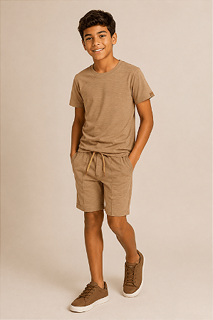 Conjunto Juvenill e Infantil Masculino da Quimby Look Total