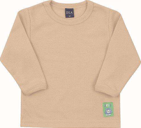 Camiseta Infantil Masculina Malha de Algodão Lisa
