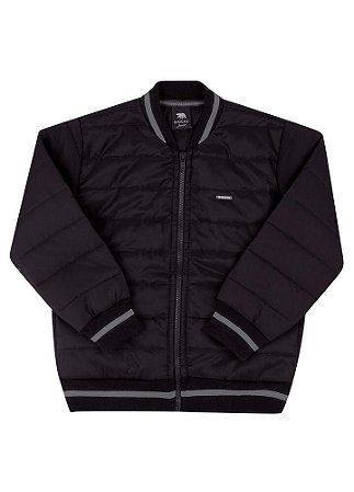 Jaqueta Juvenil Puffer Masculina com Impermeável