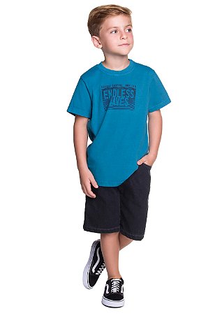 Bermuda Jeans Infantil e Juvenil Have Fun Molinha Cós
