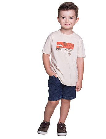 Camiseta Infantil da Have Fun Masculina duas Cores