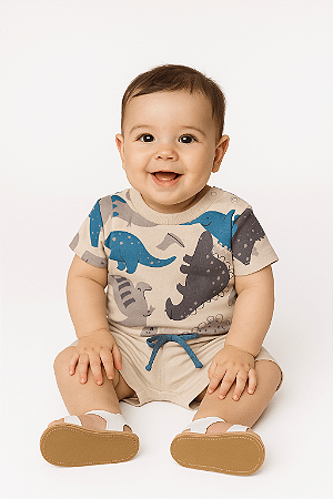 Conjunto de Bebê da Up Baby Moderno Safari Cinza
