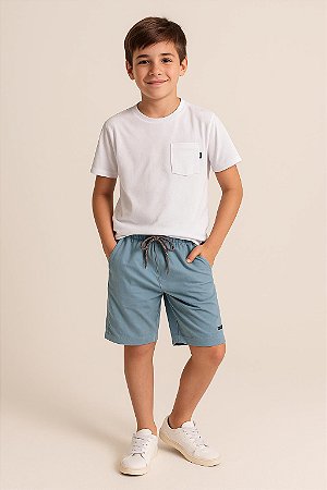 Camiseta Juvenil Masculina Arrumada Malha do 12 ao 18