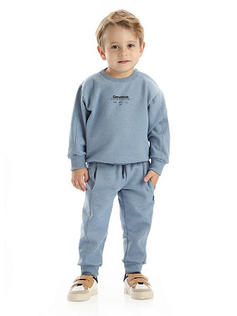 Conjunto Infantil Moletom Masculino Fechado