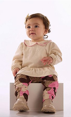 Conjunto Bebê Menina Up Baby Legging Estampada