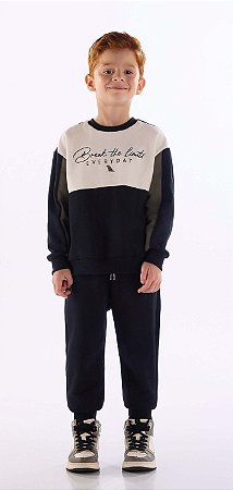 Conjunto Infantil e Juvenil Moletom Quimby