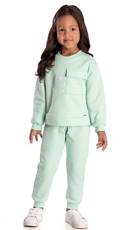 Conjunto Infantil Feminino Nini Bambini Moletom