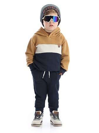 Conjunto Infantil Moletom Menino Estiloso