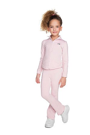 Conjunto Infantil Feminino Térmico Fit Rosa