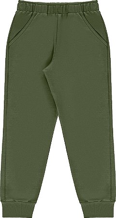 Calça Infantil Moletom Felpado Masculina do 1 ao 3