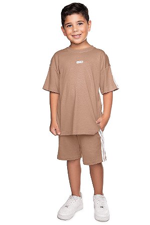 Conjunto Infantil Masculino Malha Fio Egípcio