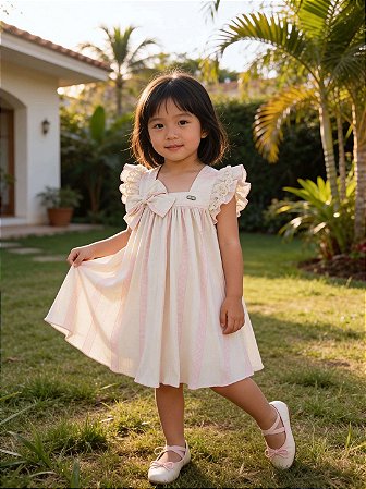 Vestido de Festa Infantil Fresquinho
