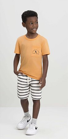Conjunto Infantil Menino Bermuda Listrada Quimby