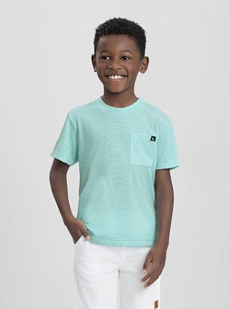 Camiseta Infantil Menino Listradinha Tiffany