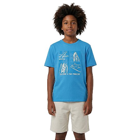 Conjunto Juvenil Nini Bambini Bermuda Azul