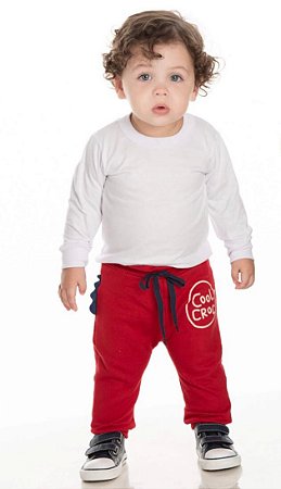 Calça de Bebê de Moletom da Duzizo