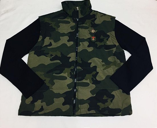 Colete Juvenil Camuflado da Machinho