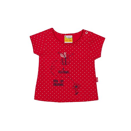 Blusa Infantil Cores Diferentes Abelha da Nini & Bambini