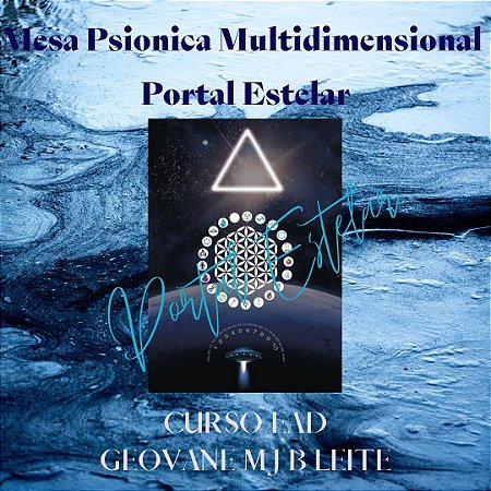 Curso EAD Mesa Psionica Multidimensional Portal Estelar