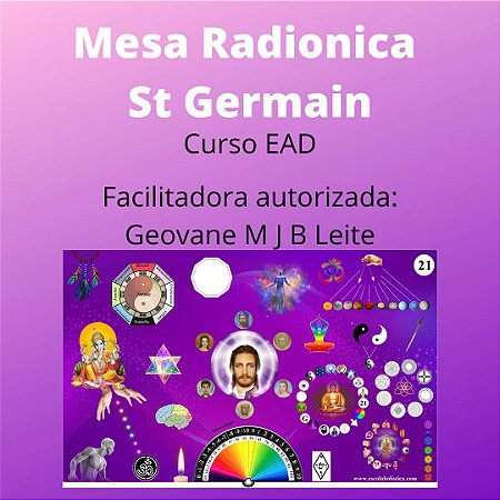 Curso EAD Mesa Radionica St Germain - Nova e Pioneira