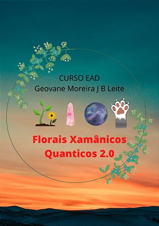 CURSO EAD FLORAIS XAMÂNICOS QUÂNTICOS 2.0 com MESTRADO