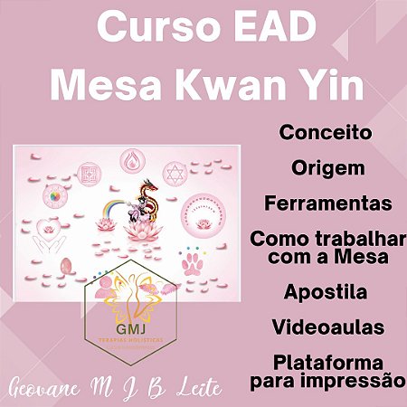 Curso EAD Mesa Radiquântica Kwan Yin