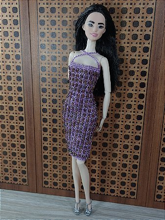Vestido crochê com pedrarias - IT