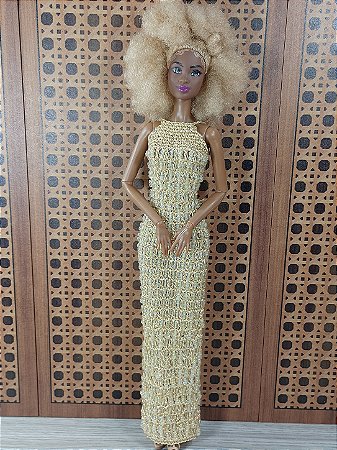 Vestido crochê com pedrarias 2 - IT