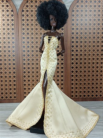 Vestido sereia amarelo - Para IT