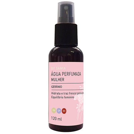 ÁGUA PERFUMADA MULHER (CORPO E ROSTO) 120ML