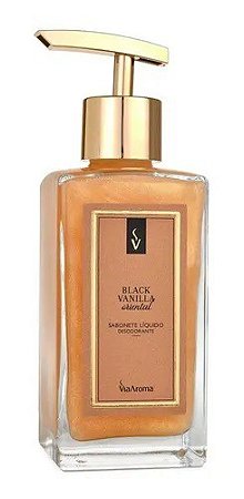 Sabonete Líquido Desodorante Black Vanilla Via Aroma - 250ml