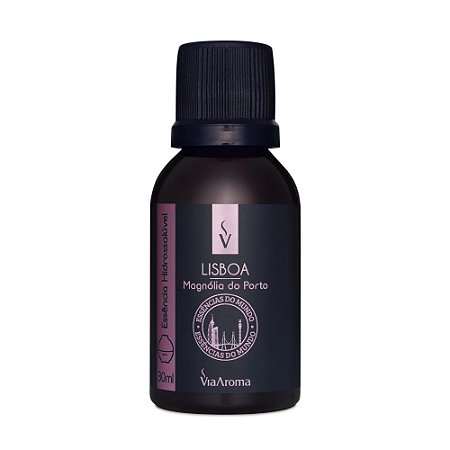 Essência Hidrossolúvel Lisboa Linha Mundo Via Aroma - 30ml