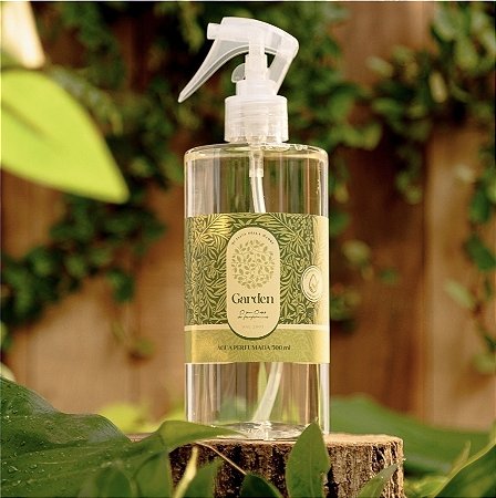 Água perfumada Garden com óleo essencial - 500ml