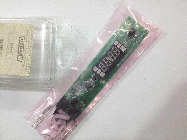 Placa Display - Ecomax-503 Hobart 3 botoes