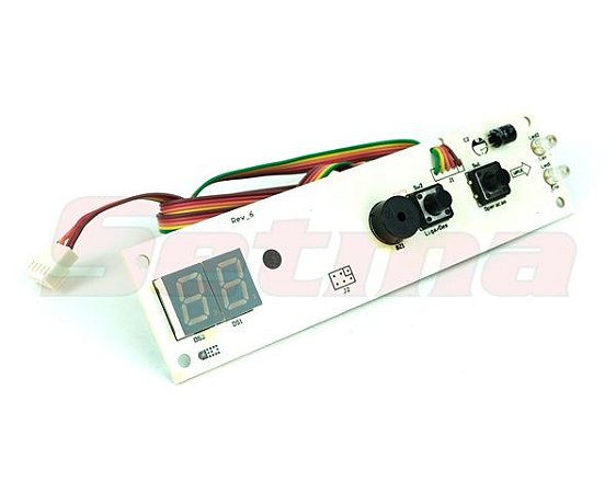 Conjunto placa display e botões FE20E/FE30E/AMB/AMT2/ECOMAX900 - Hobart