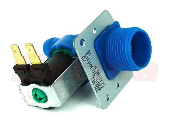 Valvula Solenoide 180 graus 3/4 polegadas X 1/2 EVA06