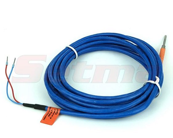 Sensor de temperatura PT100 400MM Lastro - Pratica