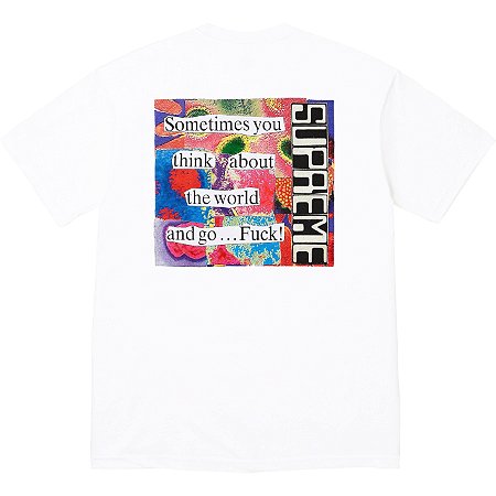 SUPREME - CAMISETA " Static Tee " White