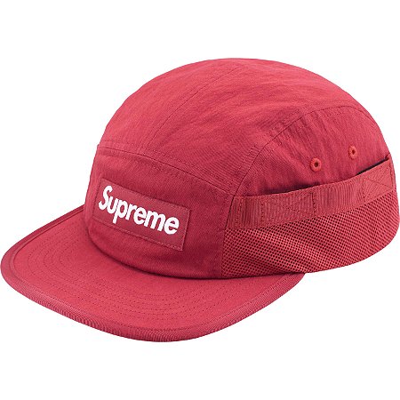 SUPREME - Boné " MESH POCKET CAMP CAP " Red